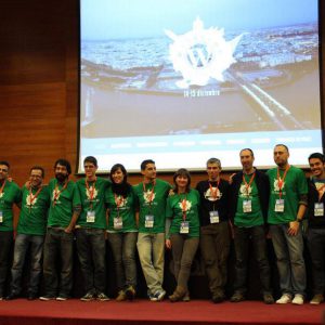 WordCamp Sevilla 2013 — Cierre de evento con todo el equipo de organización